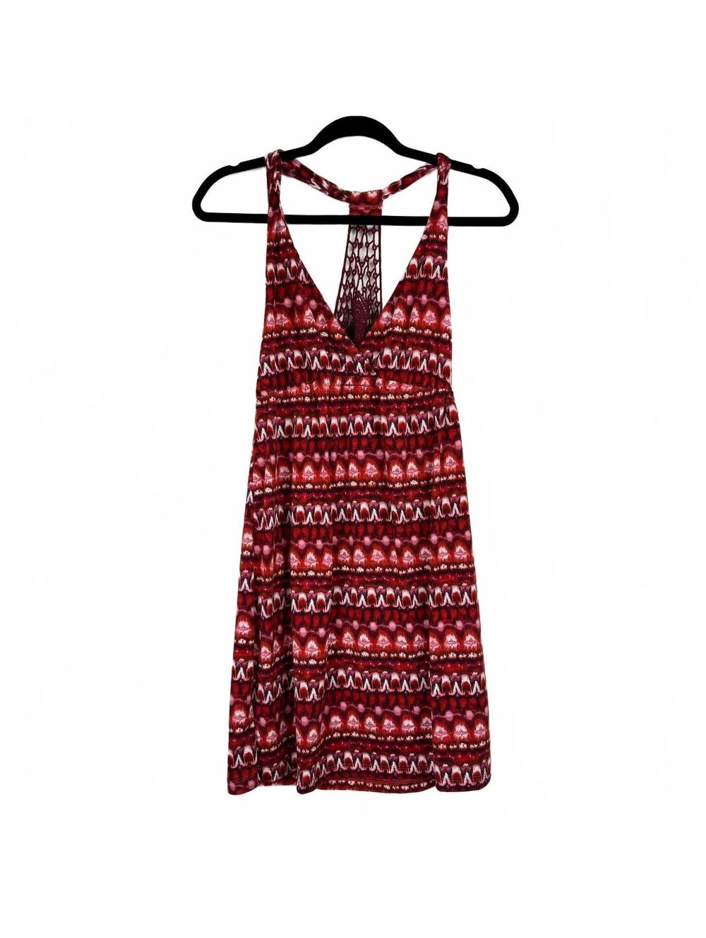 Licorice Sleeveless V-Neck Knee-Length Dress Women's Size Medium
